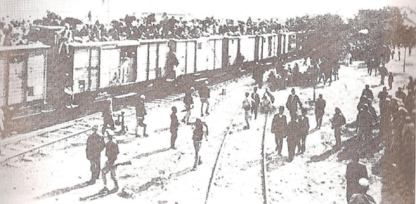 Αλβανοί επαναστάτες κυριαρχούν στην πόλη των Σκοπίων το 1912